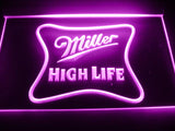 Miller High Life LED Neon Sign Electrical - Purple - TheLedHeroes