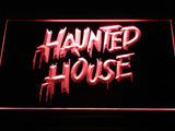 Haunted House LED Neon Sign Electrical - Red - TheLedHeroes
