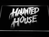 Haunted House LED Neon Sign Electrical - White - TheLedHeroes