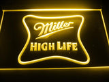Miller High Life LED Neon Sign Electrical - Yellow - TheLedHeroes