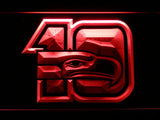 Seattle Seahawks 12s LED Neon Sign Electrical - Red - TheLedHeroes