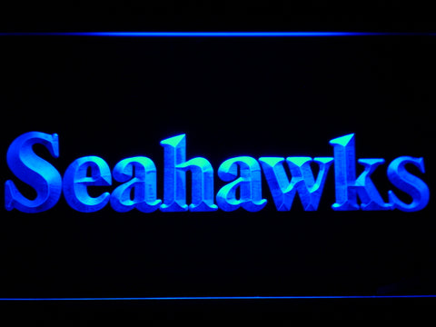 FREE Seattle Seahawks Love LED Sign - Blue - TheLedHeroes