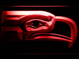 Seattle Seahawks Go Hawks LED Neon Sign Electrical - Red - TheLedHeroes