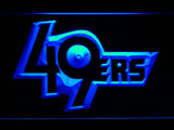 FREE San Francisco 49ers (4) LED Sign - Blue - TheLedHeroes