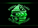 San Francisco 49ers 50th Anniversary LED Neon Sign Electrical - Green - TheLedHeroes