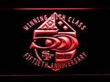 San Francisco 49ers 50th Anniversary LED Neon Sign USB - Red - TheLedHeroes