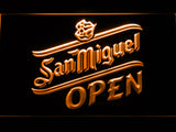 FREE San Miguel Open LED Sign - Orange - TheLedHeroes