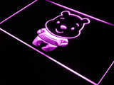 Disney Mini Winnie the Pooh LED Neon Sign USB - Purple - TheLedHeroes