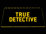 FREE True Detective LED Sign - Yellow - TheLedHeroes