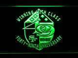 San Francisco 49ers 49th Anniversary LED Neon Sign USB - Green - TheLedHeroes