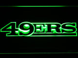 San Francisco 49ers (5) LED Neon Sign USB - Green - TheLedHeroes