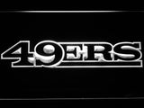 San Francisco 49ers (5) LED Neon Sign USB - White - TheLedHeroes