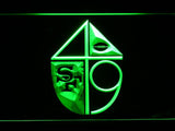 San Francisco 49ers (7) LED Neon Sign Electrical - Green - TheLedHeroes