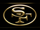 FREE San Francisco 49ers (8) LED Sign - Yellow - TheLedHeroes