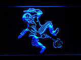 San Francisco 49ers (9) LED Neon Sign USB - Blue - TheLedHeroes
