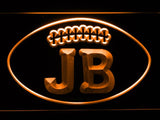 San Diego Chargers John Butler LED Neon Sign USB - Orange - TheLedHeroes