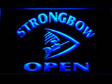 Strongbow Open LED Neon Sign USB - Blue - TheLedHeroes