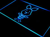 Disney Mini Piglet Winnie the Pooh LED Neon Sign USB - Blue - TheLedHeroes
