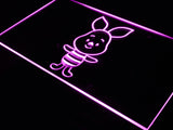 FREE Disney Mini Piglet Winnie the Pooh LED Sign - Purple - TheLedHeroes