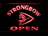 Strongbow Open LED Neon Sign USB - Red - TheLedHeroes