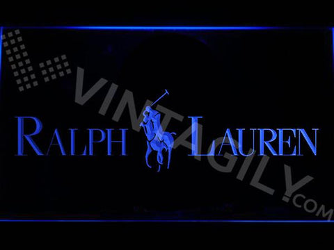 Ralph Lauren LED Neon Sign USB - Blue - TheLedHeroes