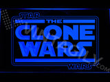 Star Wars The Clone Wars LED Sign - Blue - TheLedHeroes