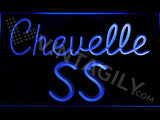 FREE Chevrolet Chevelle SS LED Sign - Blue - TheLedHeroes