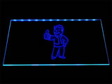Fallout Vault Boy LED Neon Sign Electrical - Blue - TheLedHeroes