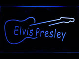 Elvis Presley Guitar LED Neon Sign Electrical - Blue - TheLedHeroes
