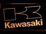 Kawasaki LED Neon Sign USB 2 - Orange - TheLedHeroes