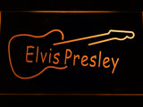 FREE Elvis Presley Guitar LED Sign - Orange - TheLedHeroes