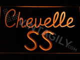 Chevrolet Chevelle SS LED Neon Sign USB - Orange - TheLedHeroes