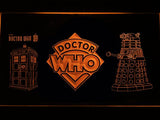 Doctor Who  LED Neon Sign Electrical - Orange - TheLedHeroes