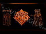 Doctor Who  LED Sign - Orange - TheLedHeroes