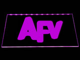 AFV - America's Funniest Home Videos LED Neon Sign USB - Purple - TheLedHeroes