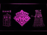 Doctor Who  LED Neon Sign Electrical - Purple - TheLedHeroes