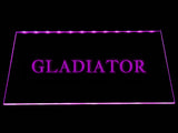 Gladiator LED Neon Sign USB - Purple - TheLedHeroes