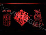 Doctor Who  LED Sign - Red - TheLedHeroes