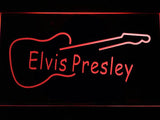 Elvis Presley Guitar LED Neon Sign Electrical - Red - TheLedHeroes