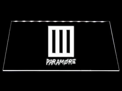 Paramore (2) LED Neon Sign Electrical - White - TheLedHeroes