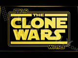 Star Wars The Clone Wars LED Sign - Yellow - TheLedHeroes