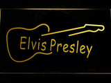 Elvis Presley Guitar LED Neon Sign Electrical - Yellow - TheLedHeroes