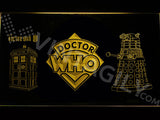 Doctor Who  LED Sign - Yellow - TheLedHeroes