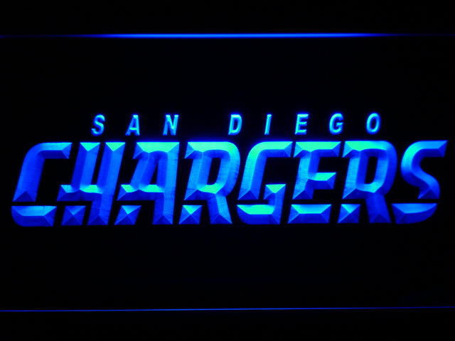 FREE San Diego Chargers (6) LED Sign - Blue - TheLedHeroes