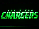 FREE San Diego Chargers (6) LED Sign - Green - TheLedHeroes