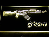 FREE AK47 USSR Kalashnikov Airsoft LED Sign - Multicolor - TheLedHeroes