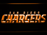FREE San Diego Chargers (6) LED Sign - Orange - TheLedHeroes