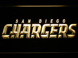 FREE San Diego Chargers (6) LED Sign - Yellow - TheLedHeroes