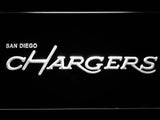 San Diego Chargers (7) LED Neon Sign Electrical - White - TheLedHeroes