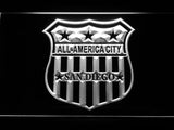 San Diego Chargers (10) LED Neon Sign USB - White - TheLedHeroes